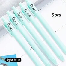 1/2/5/10/20pcs Custom Engraving Color Ballpoint Pens, Back To School Supplies For Kids, Personalized Pens Ballpoint With Name, Personalized Wedding Pen, 14.4cm/5.66in, Pink/White/Mint Green/Sky Blue/Light Blue/Yellow/Light Yellow/Light Purple/Purple/Skin Color, Customized Couple Pen, Personalized Bridesmaid Pen, Groomsman Pen, Office Decor - Multicolor - View 23