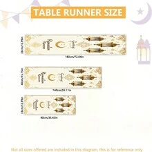 1pc Gold Polyester Rectangular Table Runner, Simple And Stylish, Suitable For Family Gatherings, Holiday Celebrations, Parties, Wedding Favors And Gifts