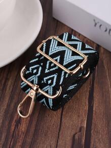 Adjustable Casual Wide Strap For Women, Detachable Shoulder Strap Accessory For Handbags - Blue - View 4