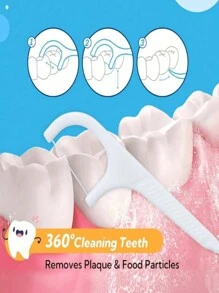 50-400 خيط تنظيف الأسنان، أدوات تنظيف، أعواد أسنان، عيدان خيط تنظيف الأسنان، خيط تنظيف الأسنان المحمول، مستلزمات منزلية، أدوات تنظيف طبقة اللسان، مستلزمات تنظيف يومية، مستلزمات تنظيف متعددة الوظائف، مناسبة للتنظيف المنزلي والسفر - أخضر - مشاهدة 6