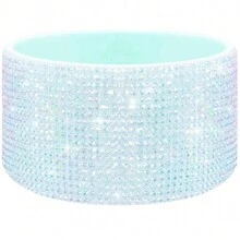 Sparkling Rhinestone Glitter Silicone Boot For Cups 20-40oz & Modern Trek Tumblers - Anti-Slip Sleeve Fits 2.8-2.9" Bases, Compatible With 30-40oz Models - 7.5CM - View 19