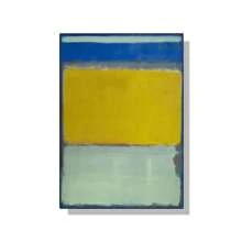 1pc Mark Rothko Abstract Canvas Painting Modern Art Poster And Prints Wall Decorative Pictures For Living Room Home Decoration No Frame - Multicolor - View 68