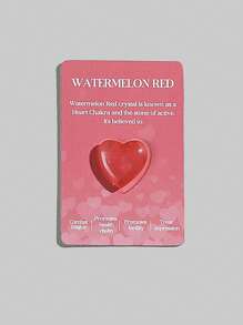 Piedra en forma de corazón con tarjeta de abrazo - Regalo de piedra en forma de corazón con tarjeta de abrazo para familiares, amigos, decoración espiritual, regalo de buena suerte, adecuado para bodas, eventos - Presente social de distancia para colegas, familia (multicolor) - Multicolor - Ver 8