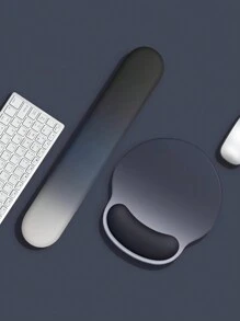 1 Set Hand Wrist Rest Pad & Mouse Pad, 3D Design, Memory Foam, Anti-Slip, For Women And Men - Multicolor - View 10