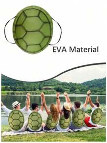 1pc Turtle Shell Costume , Turtle Costume, Teenage Turtle Shell Backpack, Shell Cosplay Wearable Toy, Christmas, Halloween, Party - Multicolor - View 5