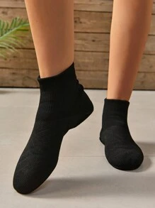 2025 女士高帮舞鞋，透气软底舞蹈运动鞋成人芭蕾舞健身鞋，黑色