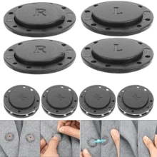 5 Pairs Invisible Magnetic Snap Buttons - Black Plastic Sewing Buttons, For Jackets And Sweaters, Hidden Fasteners, Suitable For Clothing Making - Multicolor - View 7