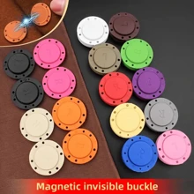 5 Pairs Invisible Magnetic Snap Buttons - Black Plastic Sewing Buttons, For Jackets And Sweaters, Hidden Fasteners, Suitable For Clothing Making - Multicolor - View 6
