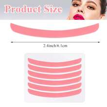 Kit de cinta para levantamiento de pestañas - 6 varillas de silicona para levantamiento de pestañas para rizos permanentes perfectos - Herramientas DIY para el levantamiento de pestañas para bálsamo y almohadilla de rizador - Adecuado para el rizado permanente de pestañas