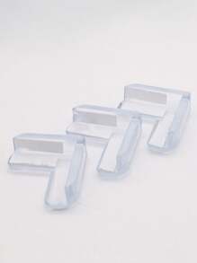 10 piezas Protector de esquina de mesa transparente - transparente - Ver 6