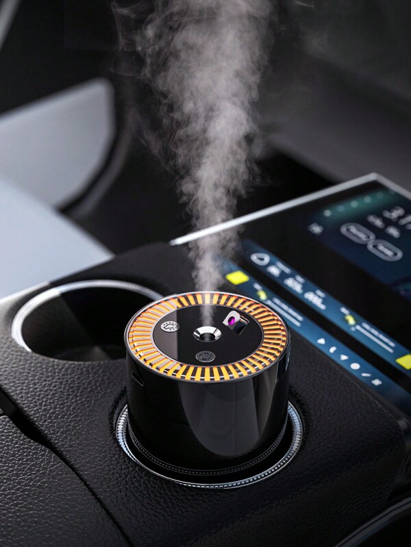 1 Auto-Aromatherapie-Gerät - Fortschrittliche Befeuchtungstechnologie, effizienter ätherischer Öle Diffuser, praktische USB-Stromversorgung, beruhigender Kaltnebelausstoß, kompaktes und platzsparendes Mini-Design, tragbar und reisefreundlich - sehr geeignet für Auto- und Roadtrips, perfekt für Zuhause, Büro und Schlafzimmer, multifunktionales Design, 5-Stufen-Betriebsmodus, mit Sternenhimmel-Deckenleuchte, wiederaufladbar