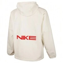 Nike 男士休闲运动连帽长袖夹克，白色，款式编号 IB5492-133 - 白色 - 查看 2