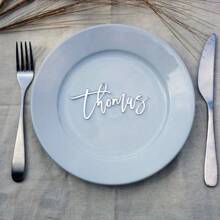 1pc Customizable Acrylic Cake Topper - Elegant Personalized Dessert Table Decoration With Your Text, Perfect For Parties And Unique Gift Idea, Multi-Functional, Ornamental, Anti-Mold, Adorable, High-Quality, Cute, Custom, Personalized, Unique, Her, Girlfriend, Family, Friends, Son, School Students, Workers, Kids, For Anniversaries, For Birthdays, For Weddings, For Graduation, For Housewarming - Multicolor - View 2