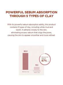 SKIN1004 27克/0.95盎司马达加斯加积雪草毛孔细致泥面膜棒，柔滑泥浆配方，深层清洁，不干燥，便携，无残留，妆前打底，适合痘痘肌，韩国化妆品 - 27g/0.59oz. - 查看 6