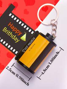 1 st. Koppel Aangepaste Filmrol Sleutelhanger Met 5/10/15/20 Foto's Lief Koppel Cadeau Familie Cadeau Gepersonaliseerde Foto Sleutelhanger Filmrol Sleutelhanger Aangepaste Koppel Film Sleutelhanger Cadeau Camera Roll Filmrol Sleutelhanger Voor Vriend Vriendin Herinneringscadeau Verjaardagscadeau Feestcadeau, Koppel Cadeau, Jubileumcadeau Vakantie Cadeau Valentijnsdag Cadeau Voor Vriend Echtgenoot Vrouw Vriendin Beste Cadeau Voor Moeder, Vader