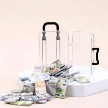 1pc Pingente de Euro de Natal, Presente de Natal, 50pcs147*81mm100 Euro Banknote, Réplica de Euro Banknote em Tamanho Real, Mini Banknote Party Game Props Podem Ser Usados como Adereços de Filme, Decoração de Festa, Brincadeiras, Artesanato de Origami de Moeda, Moeda de Cópia, Moeda Falsa, Dólar Falso, Notas Falsas, Réplica Mini e Tamanho Normal de Denominações de 100 Euros, Agite Sua Fortuna! Alguns Estilos São Aleatórios! (Estilo, Código Aleatório, Estilo de Fonte de Impressão Aleatório)