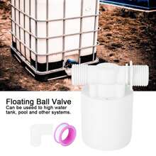 Válvula de bola flotante incorporada en el tanque de entrada automática de control de nivel de agua de plástico G1/2in - Blanco - Ver 8