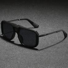 Óculos de Sol Clássicos Estilo Punk Ultragrandes Masculinos, Óculos de Proteção para Condução, Ciclismo, Pesca e Esportes, Presente de Festa, Viagem e Férias, Moda Praia de Verão, Outdoor, Viagem