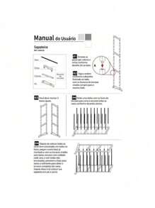 Shoe Rack Organizer Shelf 10 Tiers Vertical Resistant Dismountable 30 Pairs Of Shoes - Black - View 7