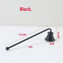 1PC 铁制香薰蜡烛灭火器灯芯盖，创意家居蜡烛。灭火器钟形蜡烛盖。