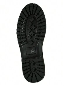 Botas Altas Tácticas Militar o Policía Con Ajuste De Cierre, En Piel De Res, Plantilla Confort, Goodyear Welt, Suela Hule, Bufalo Boots - Negro - Ver 10