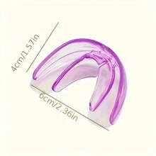 Protector bucal para deportes de béisbol/baloncesto, protector dental ortodóntico transparente para adultos