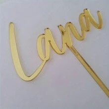 1件装甜品桌装饰用品，蛋糕装饰用品，烘焙装饰用品，派对装饰用品，个性化定制独特礼物，生日派对食品装饰，装饰品，可重复使用，多功能，带粘性，时尚，高品质，可爱，复古，定制，个性化，独特，送给他的理想礼物，送给她的理想礼物，男友，女友，爸爸，妈妈，家人，朋友，儿子，女儿，学生，上班族，孩子，办公室，茶室，学校，家庭，家居焕新，厨房必备 - 彩色 - 查看 5