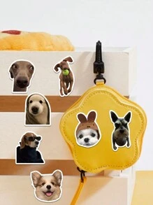 50 miếng dán trang trí biểu tượng cảm xúc chó phổ biến với thiết kế hoạt hình sáng tạo, vui nhộn và dễ thương có chất lượng cực kỳ hấp dẫn. Chúng phù hợp làm quà tặng cho mùa tựu trường, máy tính bảng, hành lý, hộp, mũ bảo hiểm và nhãn dán trang trí phong bì, và cũng có thể được sử dụng để trang trí máy tính, ốp điện thoại, sổ tay, đàn ghi ta và nhãn dán tiệc tùng. - Nhiều màu - Xem 3