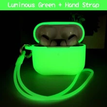 hellodigi Glow In The Dark  Pro Earphone Case, Thick Protective Cover With Silicone, Compatible With Apple Bluetooth Headset (1PC) - Multicolor - View 10