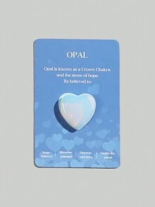 Piedra en forma de corazón con tarjeta de abrazo - Regalo de piedra en forma de corazón con tarjeta de abrazo para familiares, amigos, decoración espiritual, regalo de buena suerte, adecuado para bodas, eventos - Presente social de distancia para colegas, familia (multicolor) - Multicolor - Ver 7