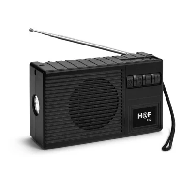 Bocina Radio Portátil Con Linterna Bluetooth Usb Fm Solar