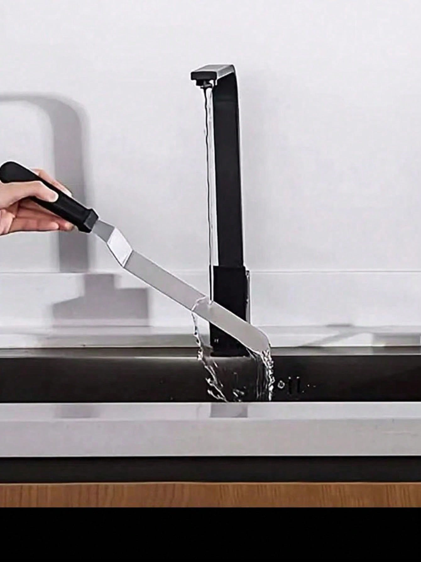 مجموعة أدوات تنعيم وتحديد الكيك 3 قطع من الفولاذ ا...