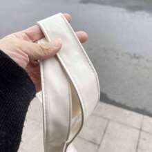 1 条纯色休闲街头服饰 PU（聚氨酯）可调节腰带，适合所有季节秋季、万圣节 - 彩色 - 查看 15