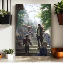 Friendship Canvas Print, Inspirational Anime Quote, Motivational Poster  Room Deco