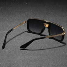 Óculos de Sol Clássicos Estilo Punk Ultragrandes Masculinos, Óculos de Proteção para Condução, Ciclismo, Pesca e Esportes, Presente de Festa, Viagem e Férias, Moda Praia de Verão, Outdoor, Viagem