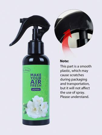 1pc/2pcs, 150ml/5.07oz, New Products With New Scents Are Coming! Plant Extract Aromatherapy Spray, Clothing & Home & Car Strong Air Freshener, Aroma Diffuser, Naturally Emits To Remove Odors, Make Air Fresh, Soothe Emotions, Create A Romantic Atmosphere, Vanilla, Bubble Gum, Cherry, Strawberry, Jasmine, Lemon, Dark Ice, New Car, Cologne, Suitable For Home Decoration, Christmas, Cars, Living Rooms, Bedrooms, Bathrooms, Study Rooms