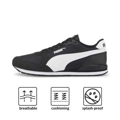 Puma ST Runner V3 NL Casual Sneakers, Low-Top Lightweight Unisex Shoes For Travel And Commute, 384857-01