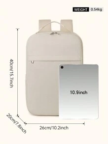 Myco Ryanair Cabin Bag - 15.75x7.87x9.84inch /40cm*26cm*20cm Laptop Backpack,Business Travel Anti Theft Slim Durable Laptops Backpack, Water Resistant College Computer Bag For Women & Men Fits 15.6 Inch Laptop And Notebook Bag For School School Accessories School Stuff - Multicolor - View 5