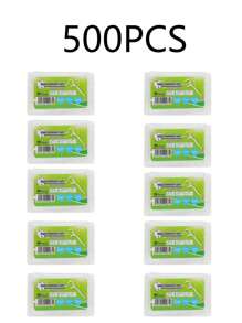 50-400 خيط تنظيف الأسنان، أدوات تنظيف، أعواد أسنان، عيدان خيط تنظيف الأسنان، خيط تنظيف الأسنان المحمول، مستلزمات منزلية، أدوات تنظيف طبقة اللسان، مستلزمات تنظيف يومية، مستلزمات تنظيف متعددة الوظائف، مناسبة للتنظيف المنزلي والسفر - أخضر - مشاهدة 15