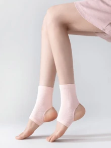 1 Pair Unisex High-Performance Knitted Ankle Support - Breathable Moisture-Wicking Yoga Socks - Suitable For All, Best Christmas Gift