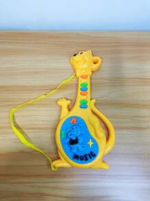 30*14cm Musical Guitar Elephant - Yellow - View 2