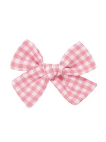10pcs Kids Fabric Bow Hair Clips, Handmade Embroidered Printed Alligator Hair Clips, Elegant Children Hair Accessories, Girls Decorative Hair Clips, Suitable For Daily Use