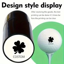 Customizable, Quick-Drying Waterproof Personalized Golf Ball Stamp, Making Your Golf Balls Look Unique. The Most Special Gift For Golfers. Reusable Golf Ball Marker Tool For Identifying Golf Balls. For Golf Balls, Golf Accessories, Gifts For Golf Enthusiasts - Multicolor - View 15