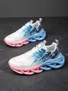 Women's Casual Comfortable High-Top Sports Shoes, Outdoor Running Thick-Sole Basketball Sneakers