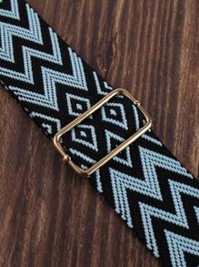 Adjustable Casual Wide Strap For Women, Detachable Shoulder Strap Accessory For Handbags - Blue - View 5