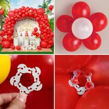 10/20/30/40/50/60/80/100PCS Balloon Clips, Balloon Arch Bracket Buckle, Balloon Connectors Clip Holders For Decor Balloon Arch Column Stand Garland Birthday Wedding Decorations