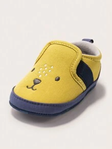 Cute Infant Soft Bottom Sports Shoes Suitable For Babies Learning To Walk - Yellow - View 4