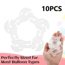 10/20/30/40/50/60/80/100PCS Balloon Clips, Balloon Arch Bracket Buckle, Balloon Connectors Clip Holders For Decor Balloon Arch Column Stand Garland Birthday Wedding Decorations