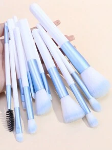 12件套专业化妆刷套装，包含散粉刷、腮红刷、眼影刷、睫毛刷、面部刷，全套化妆工具，化妆刷套装，化妆刷套装，化妆刷套装，全套化妆套装，化妆刷套装，化妆刷套装，化妆刷套装，化妆礼品套装，套装，赠品，专业化妆刷，全套化妆刷 - 彩色 - 查看 4