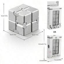 1 件创意魔方无限扭曲拼图、减压玩具、生日/圣诞礼物、完美礼物